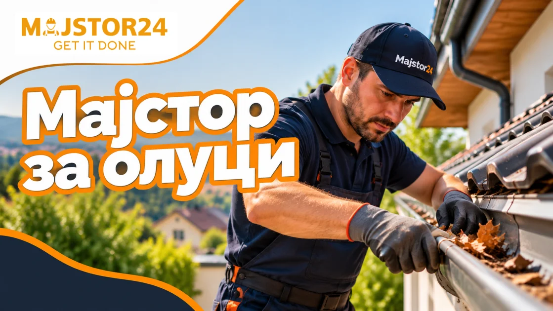 Мајстор за олуци – монтажа, поправка и чистење | Majstor24