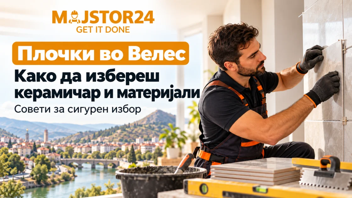 Плочки во Велес – како да избереш керамичар и материјали