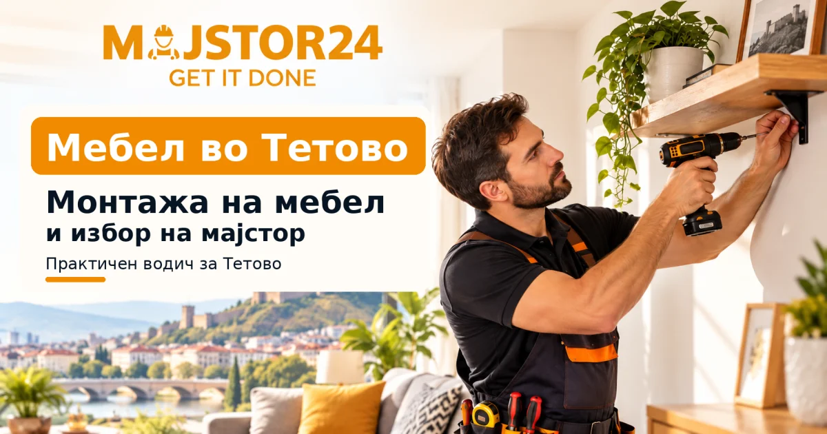 Мебел во Тетово – монтажа на мебел и избор на мајстор