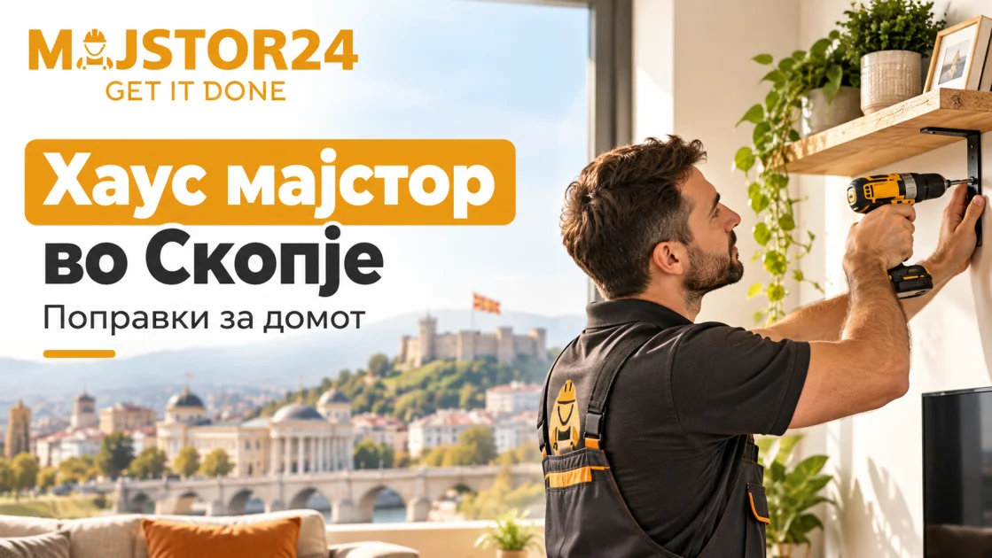 Хаус мајстор во Скопје – поправки за домот | Majstor24