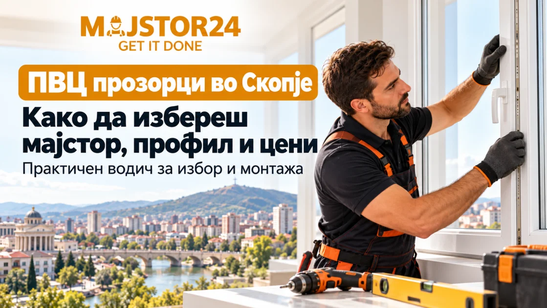 ПВЦ прозорци во Скопје – избор на мајстор, профил и цени